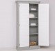 2-door cabinet with rod hardware, Shutter Collection - Corp_P077 - Doors_P004 - DOUBLE COLOR