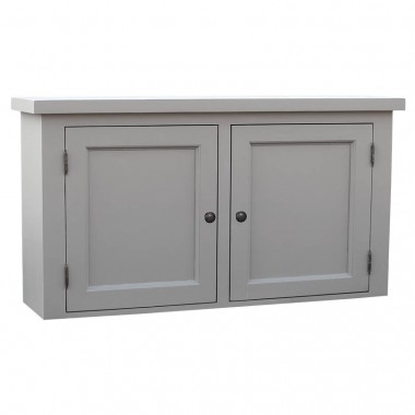 Suspended kitchen cabinet with 2 doors