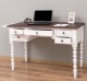 Desk with 5 drawers, oak top