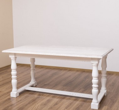 Monastery table with turned legs 210x90cm