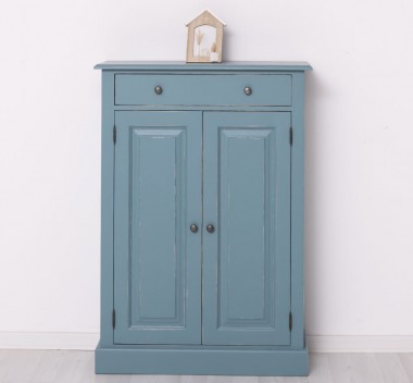 Cabinet with drawer, 2 doors and 1 drawer - Color_P008A - PAINT ANTIC