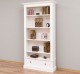 Bookcase with one drawer, 100 x 32 x 195 cm, MDF