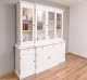 Bookcase with eight doors and four drawers, 215 x 53 x 225 cm, MDF
