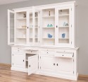 Buffet cabinet with eight doors and four drawers, 243 x 45 x 225 cm, MDF