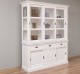 Buffet cabinet with six sliding doors and three drawers, 180 x 51 x 220 cm, din MDF