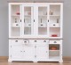 Buffet cabinet with eight doors and nine drawers, 204 x 50 x 220 cm, MDF