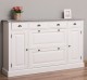 Hallway chest of drawers with 2 + 2 doors and 4 drawers