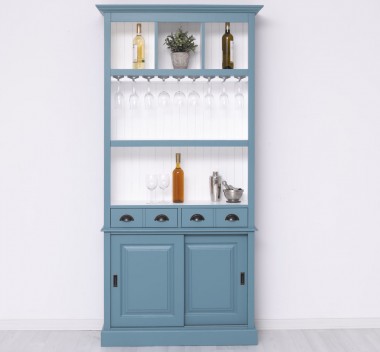 Bar furniture with 2 doors - Color Ext._P008 / Color Int._P004 - DOUBLE COLOR