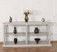Large console with turned legs, 1 shelf
