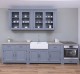 Kitchen cabinet with 2 doors, 2 drawers