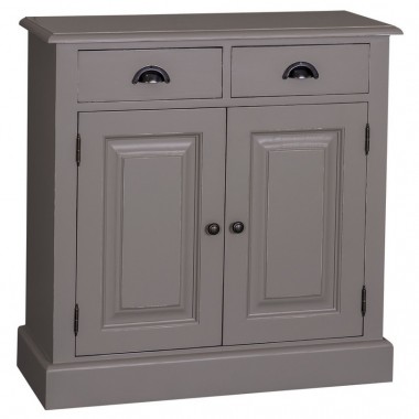 Cabinet with drawer, 2 doors and 2 drawers