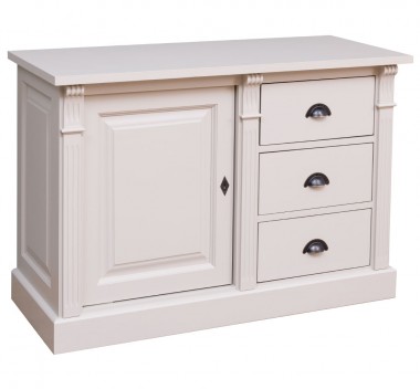 Buffet with 1 door, 3 drawers, BAS, Directoire Collection