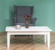 Coffee table with ornamental legs 120x60x45